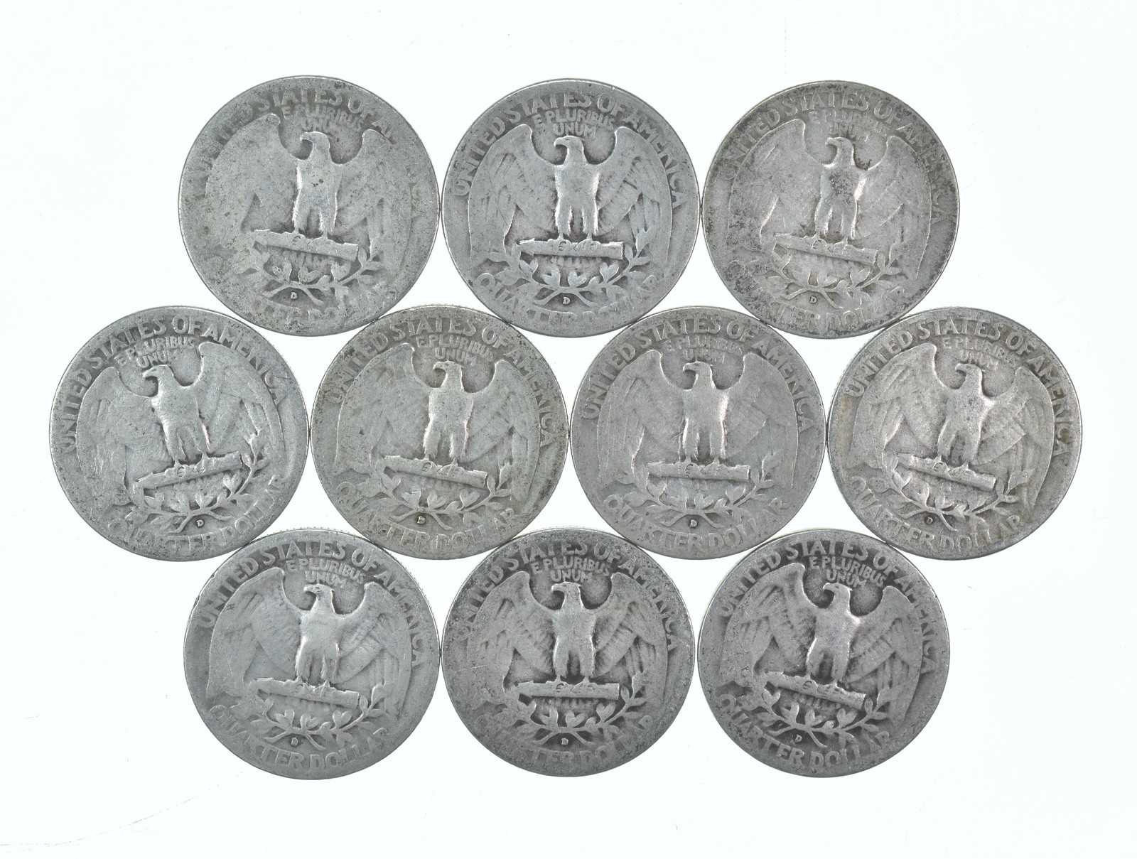 1936-D Washington Quarter Average Circ