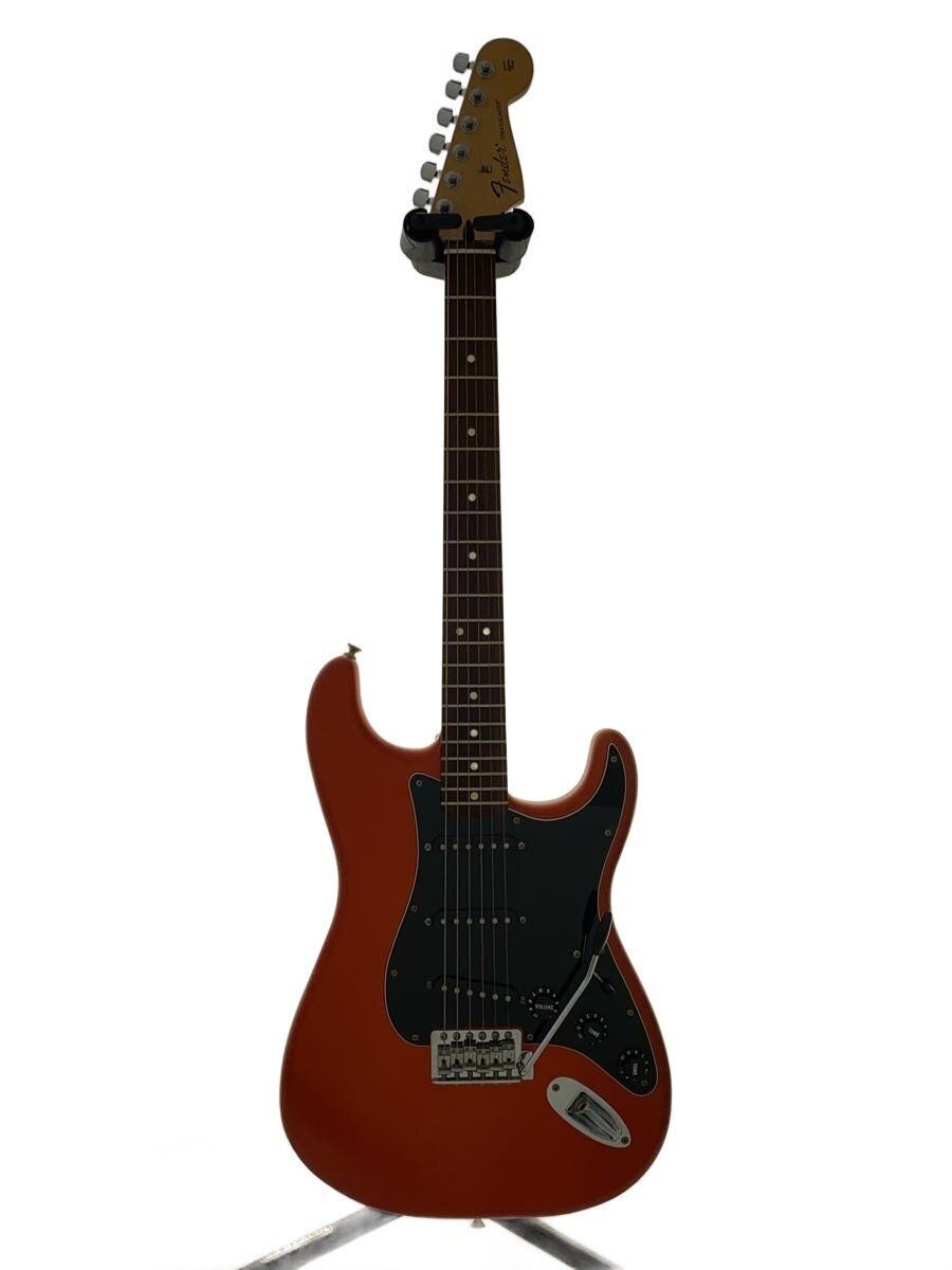 Fender Mexico Electric Guitar STD Strat Satin Standard Stratocaster FLO Used