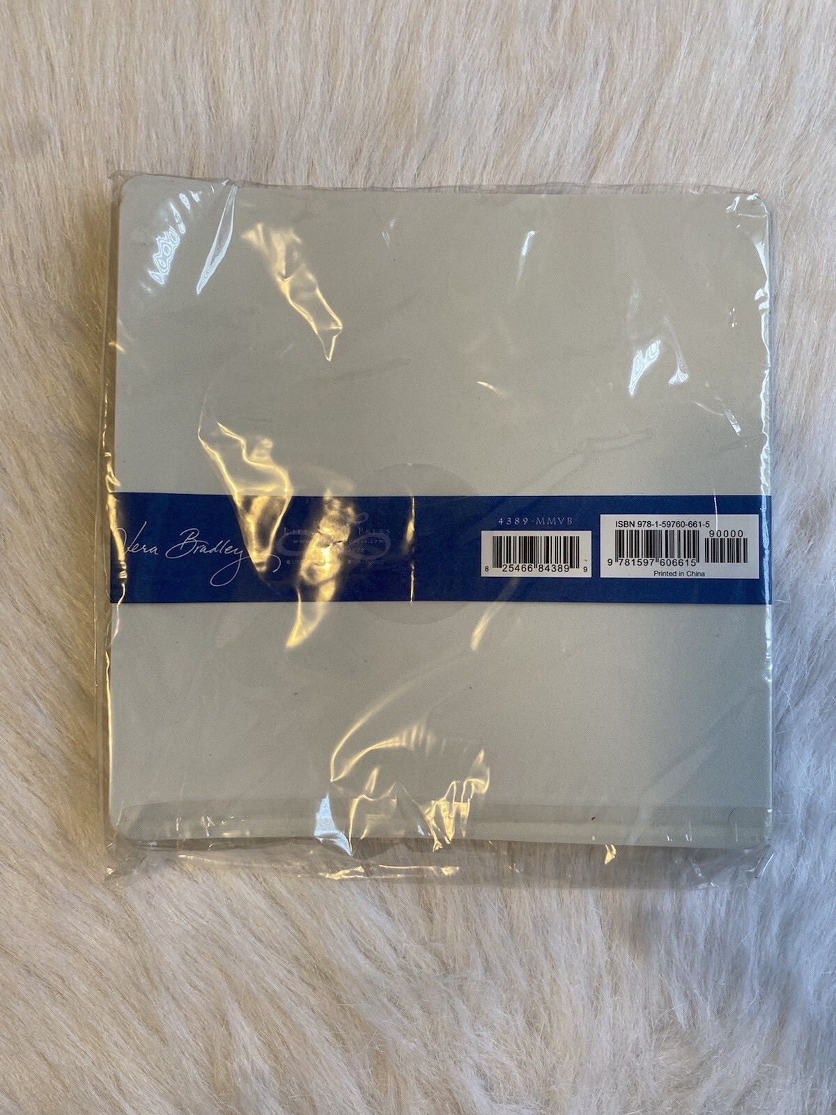 Vera Bradley Blue Floral 50 Sheet Note Pad And Coordinating Mouse Pad