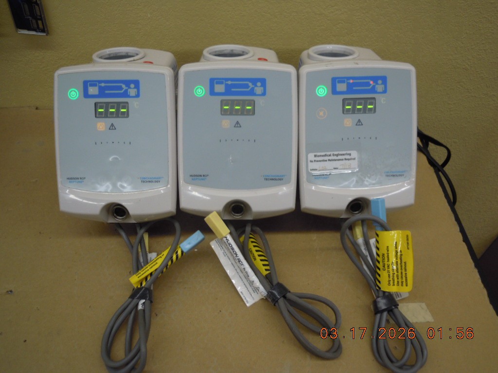 Lot of 3 x Hudson RCI Neptune  | Ref. 425-00 | As Is | For Part or Repair