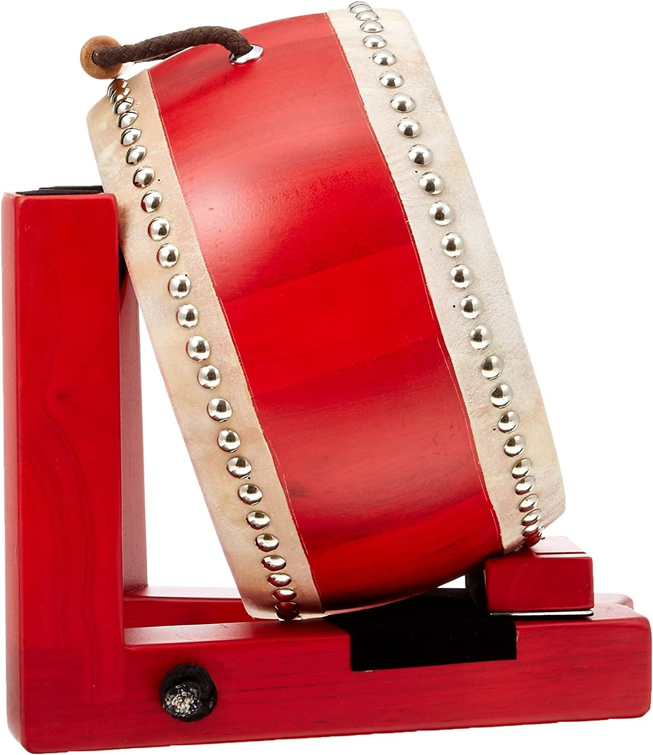 Japanese Drum Taiko Wadaiko & stand and drumstick Percussion KP-1200 Red Japan
