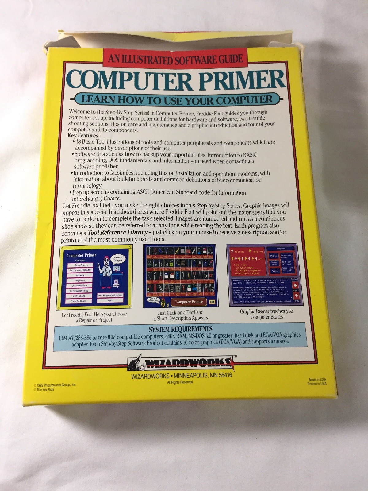 VTG Wizardworks ~ Computer Primer ~ An Illustrated Software Guide 1992 Q3