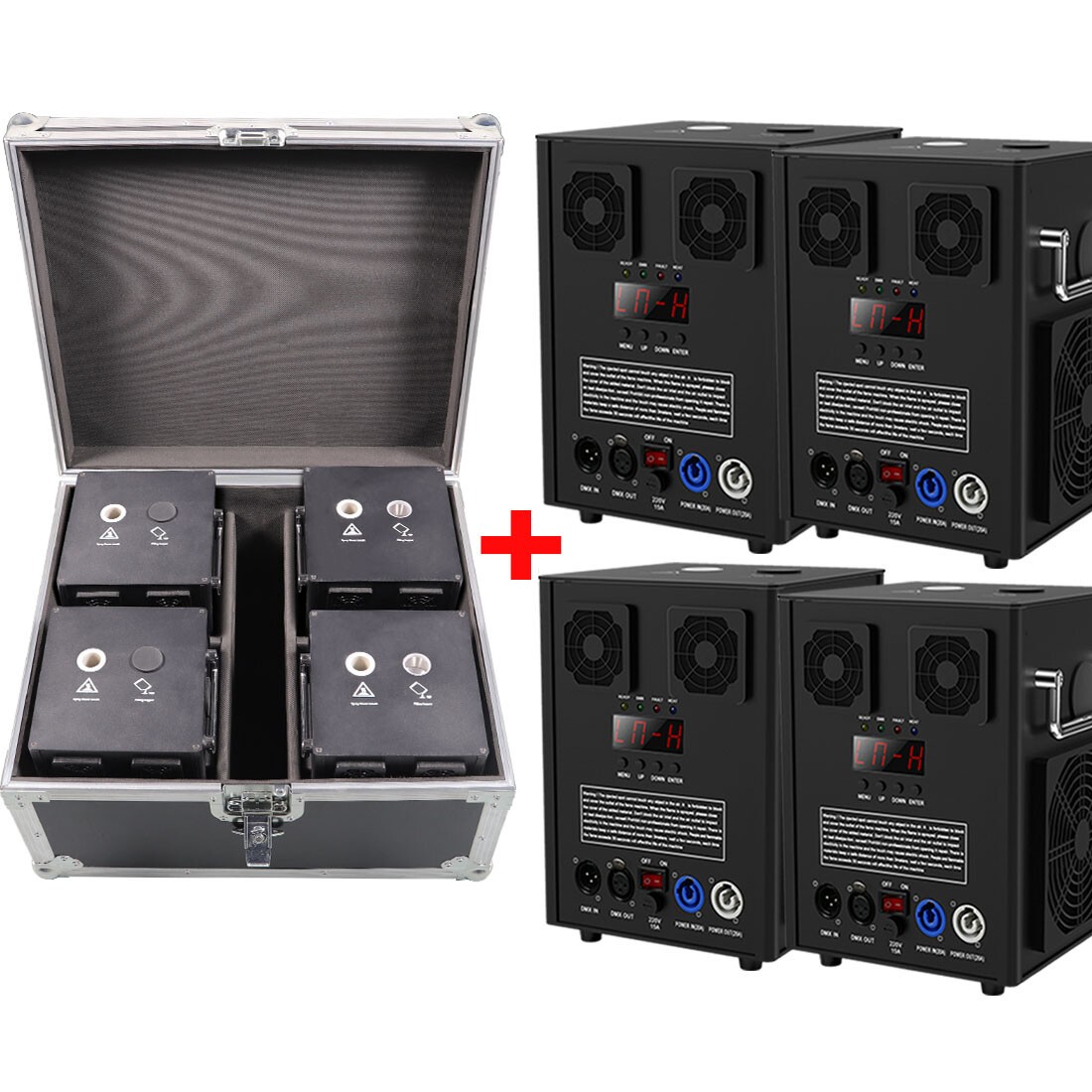 1-4PCS Large Cold Spark Firework Machine 700W Stage Effect Machine DMX dj Disco