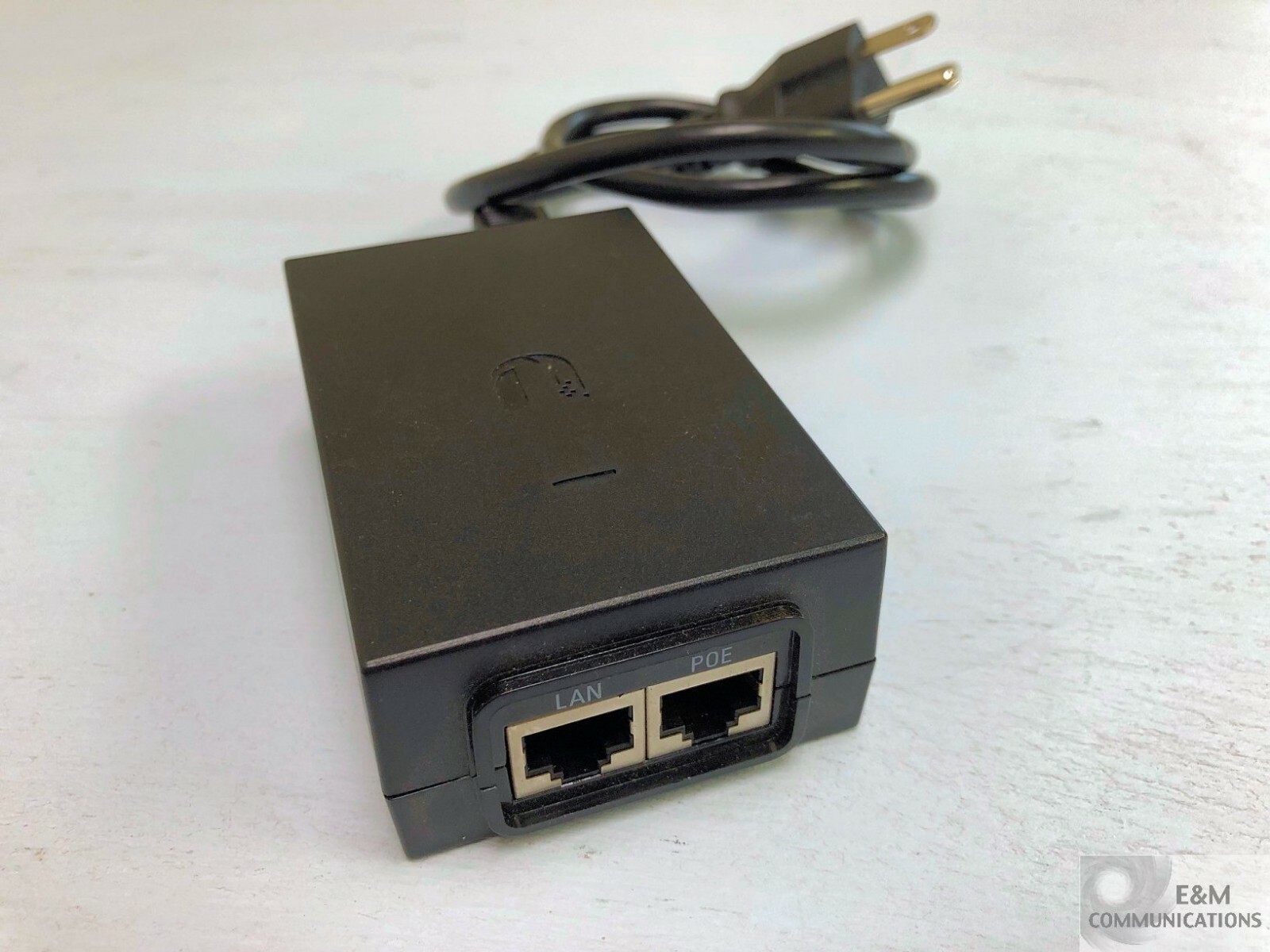 POE-48-24W-G UBIQUITI GP-H480-050G SWITCHING GIGE PoE INJECTOR WITH AC CABLE