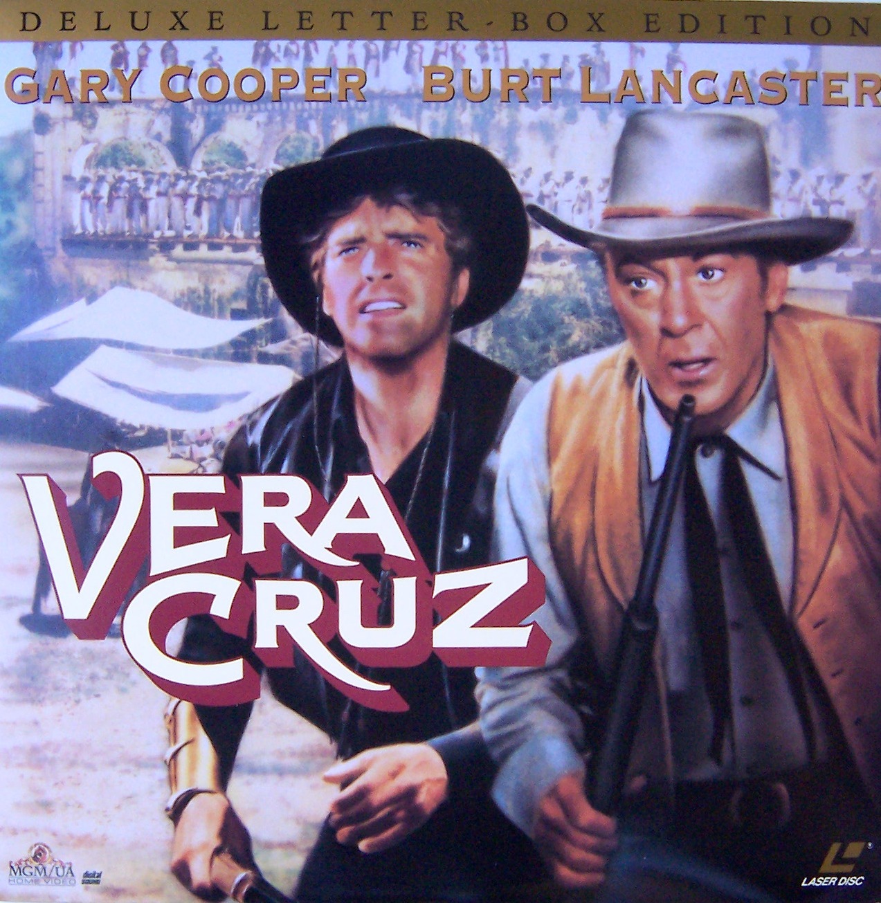 Vera Cruz, 1954, Burt Lancaster and Gary Cooper. Deluxe Letter-Box Edition, RARE