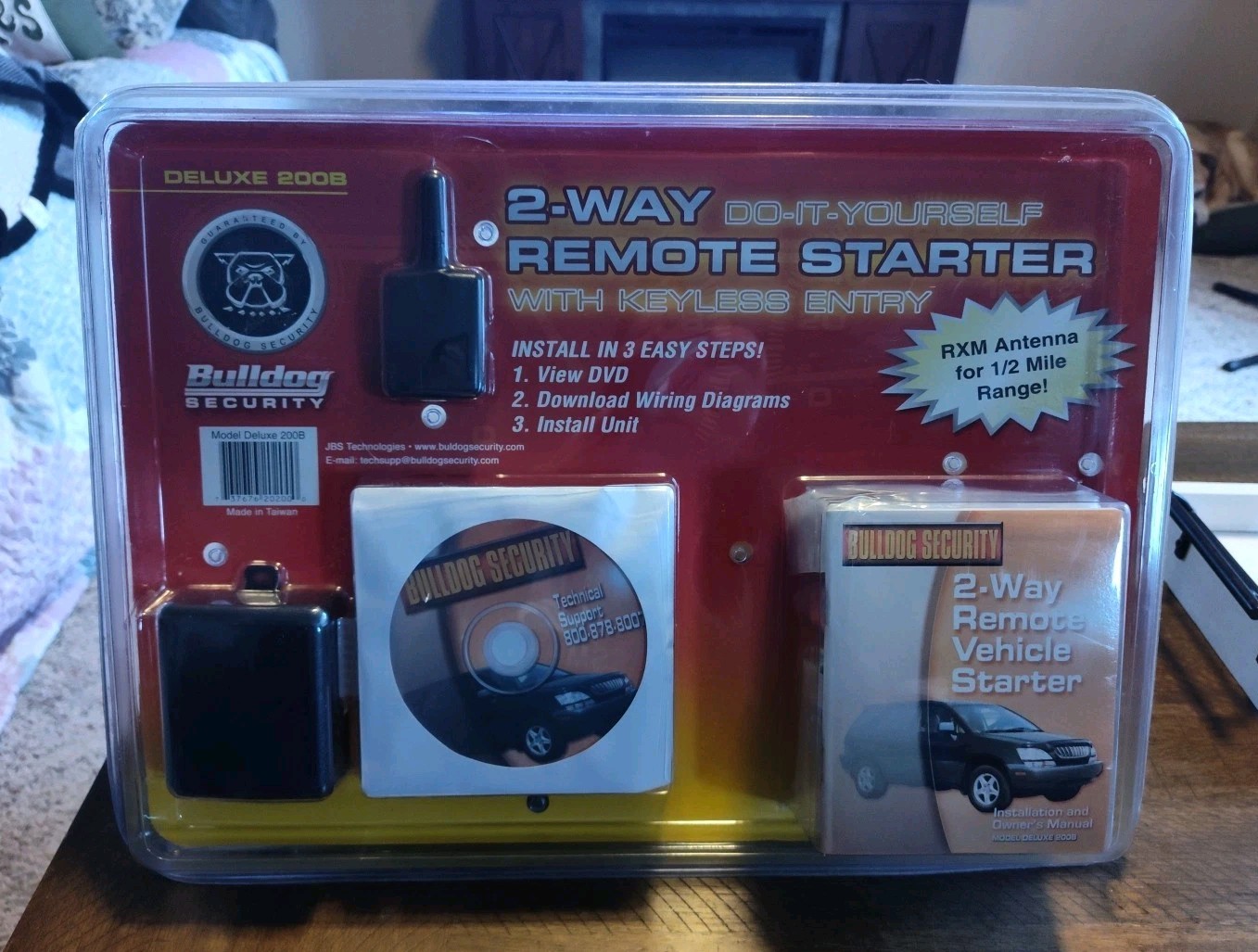 Bulldog Security 2-Way Remote Starter Deluxe 200B. NIB