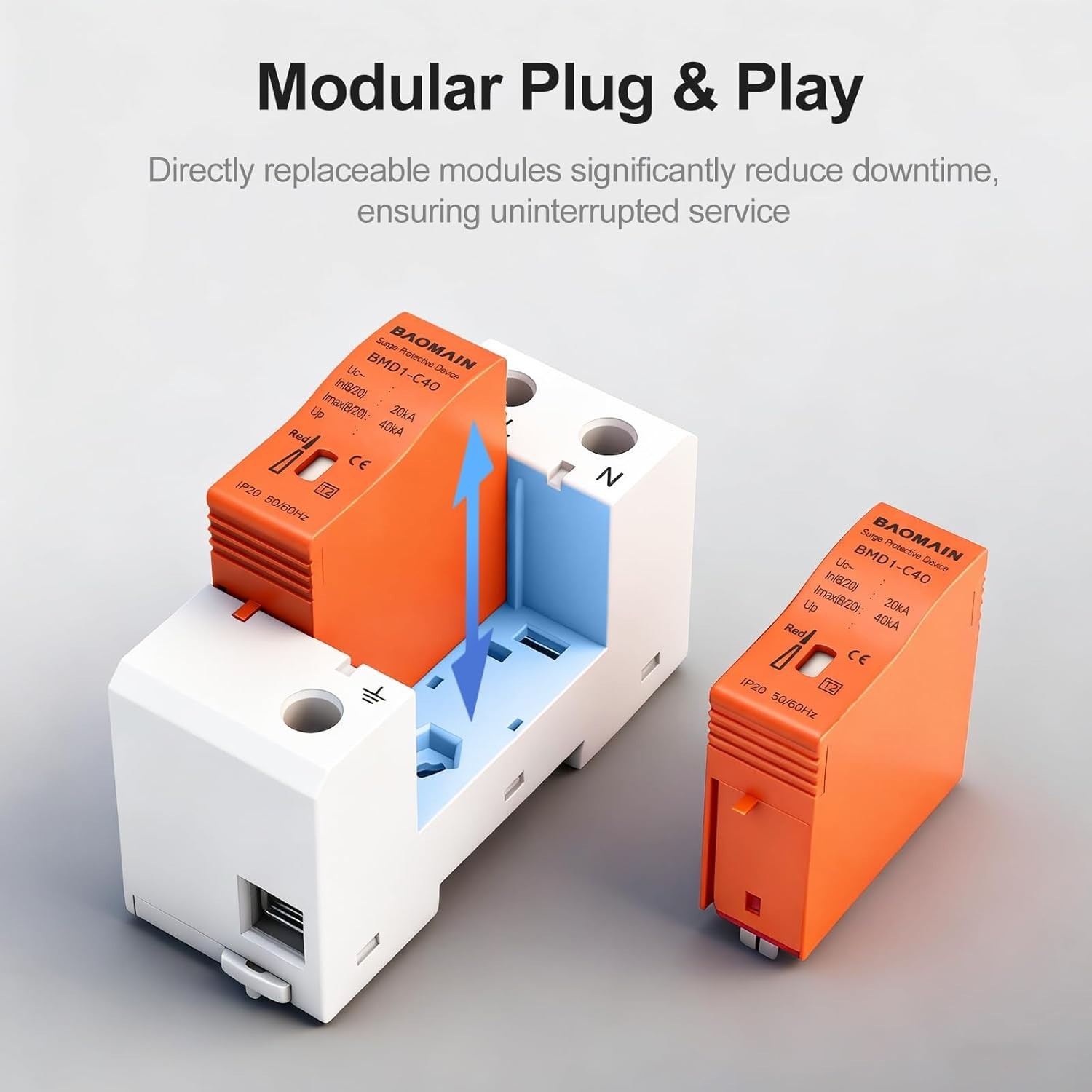 Professional Surge Protective Device 420V AC with Thermal Disconnect & Indicator