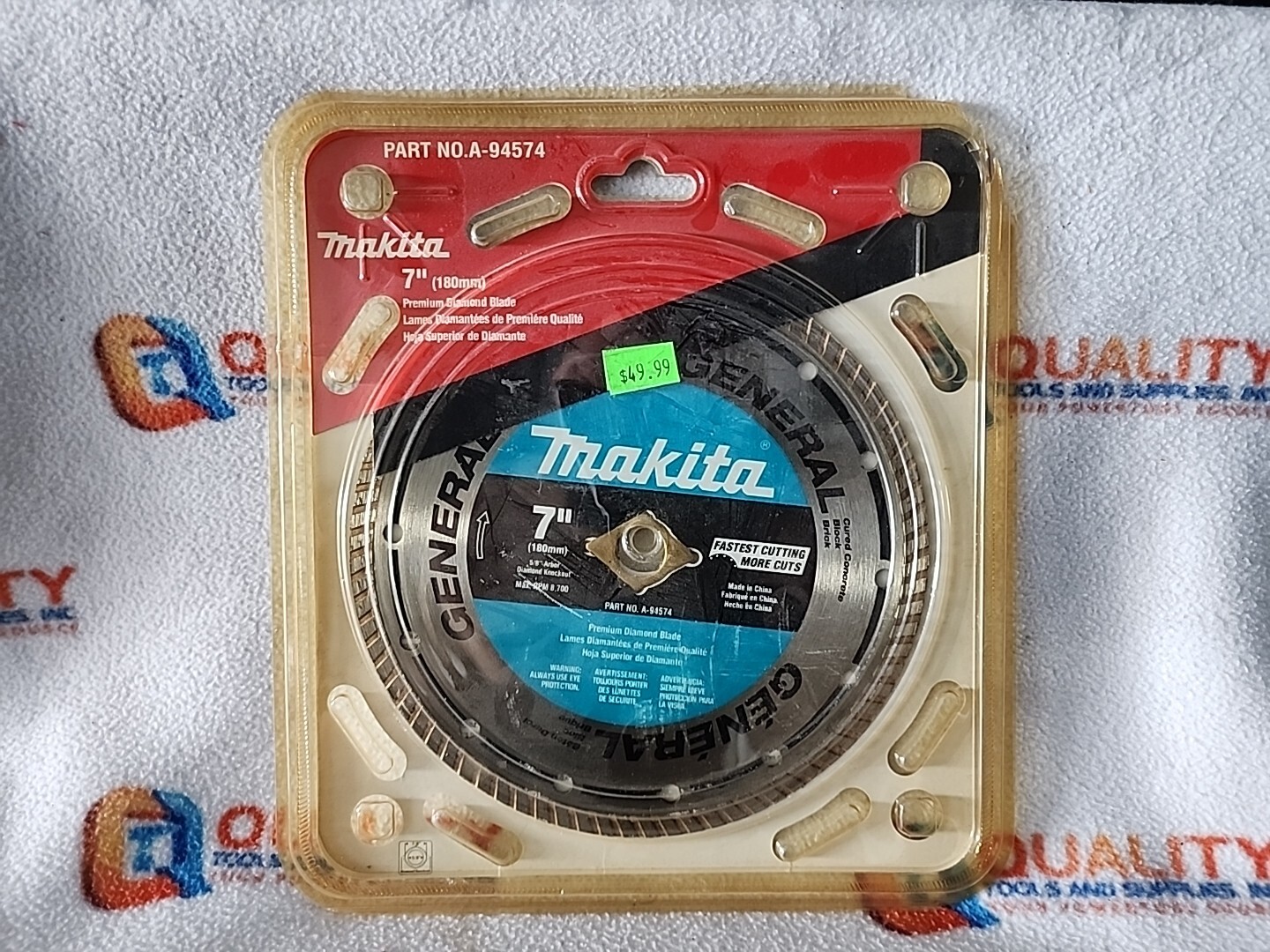 NEW Makita A-94574  7" Premium Diamond Blade, General Purpose