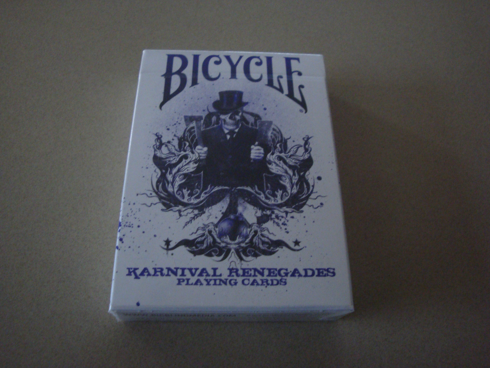KARNIVAL RENEGADE PURPLE LIMITED EDITION BICYCLE DECK OF PLAYING CARDS POKER SIZ