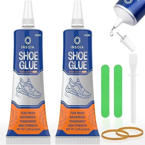 Adhesivo para reparación de suelas de pegamento para zapatos, resistente al agua