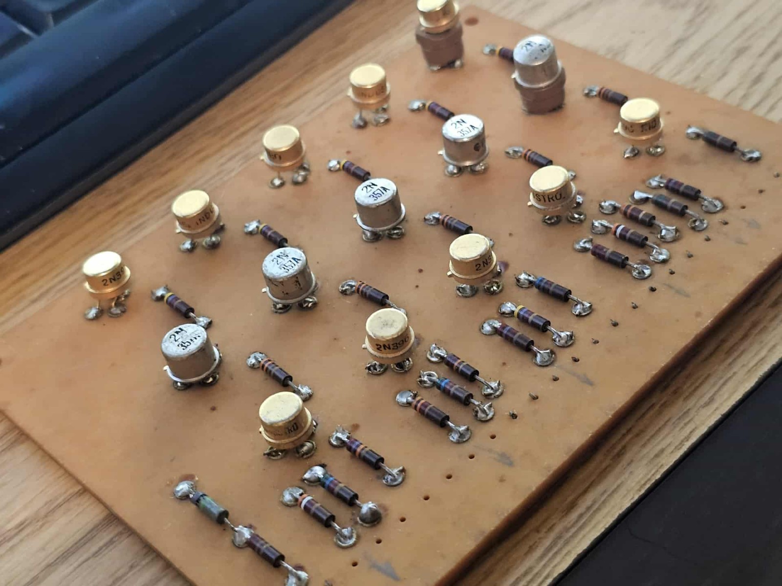 60s Rare General Electric GE / General Instrument Transistor Logic Control Board