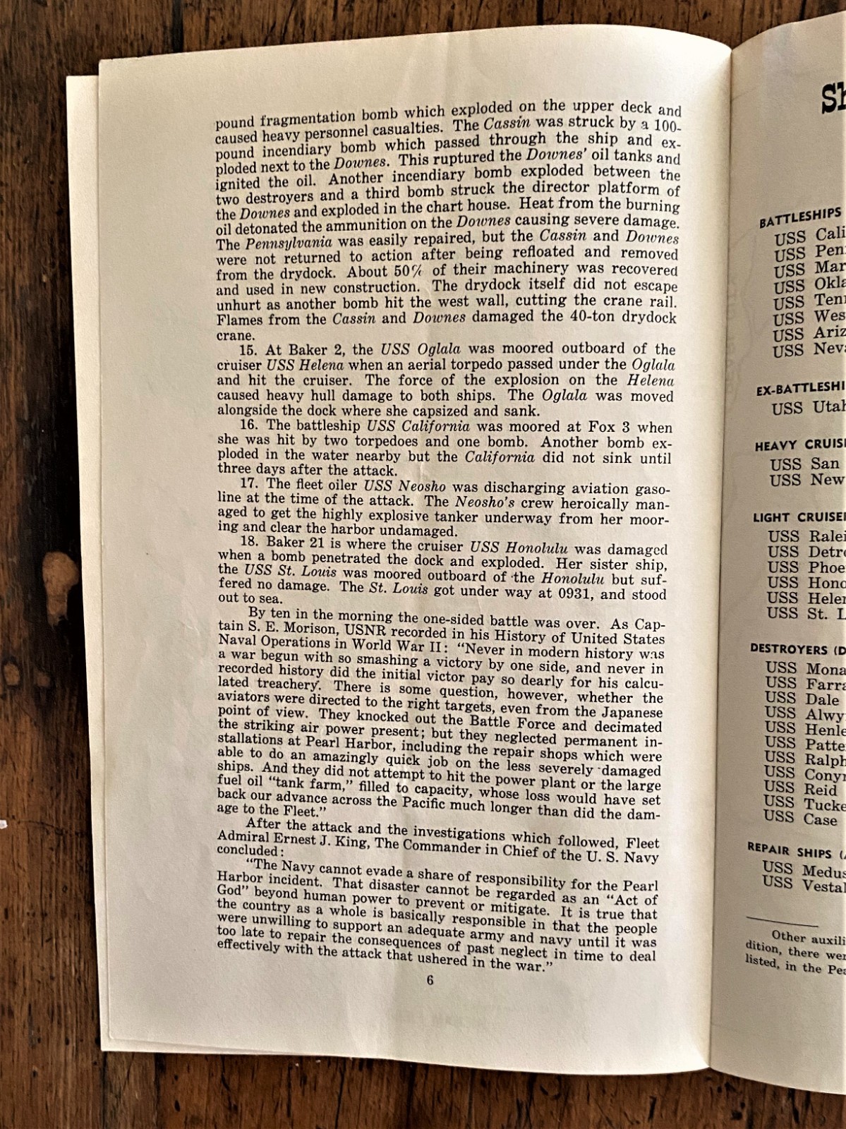 "This is Pearl Harbor" ~ Old Booklet Found in Scrapbook