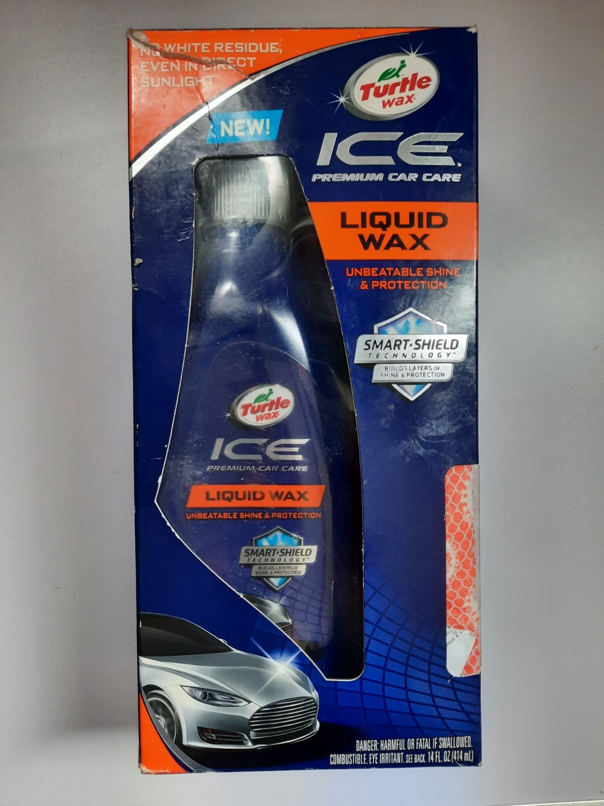Turtle Wax Ice Liquid Wax 14 Oz Premium Car Care Kit / Towel & Applicator SEALED