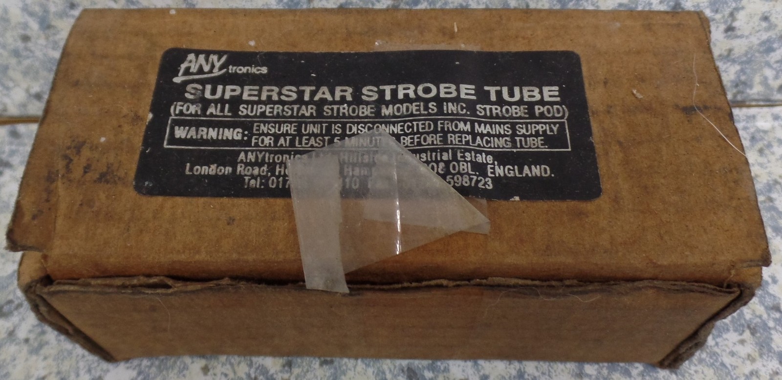 ANYTRONICS SUPERSTAR STROBE TUBE Including Strobe POD NEW