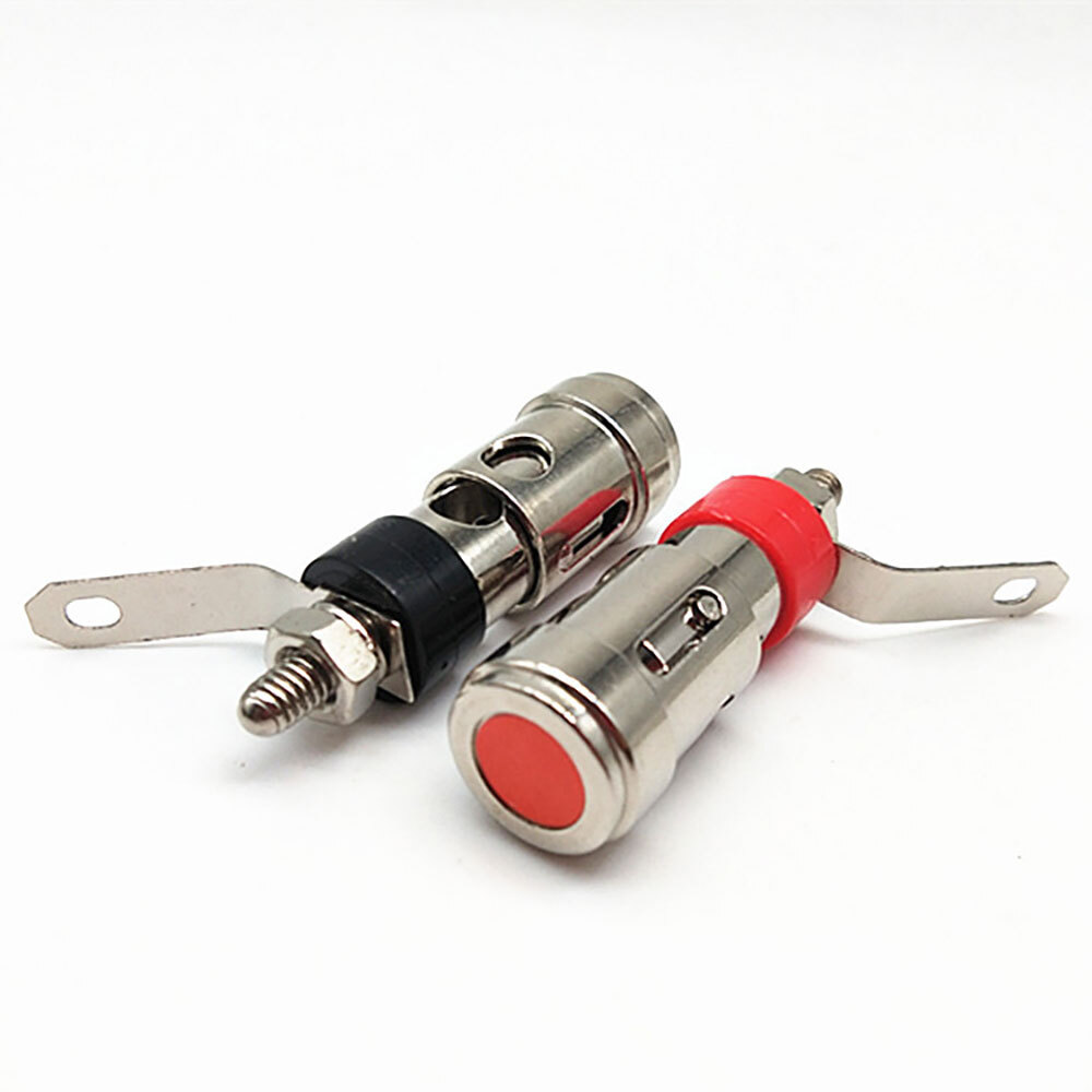 20PCS Speaker Audio AMP Terminal Binding Post Spring Loaded Type Nickel Plated