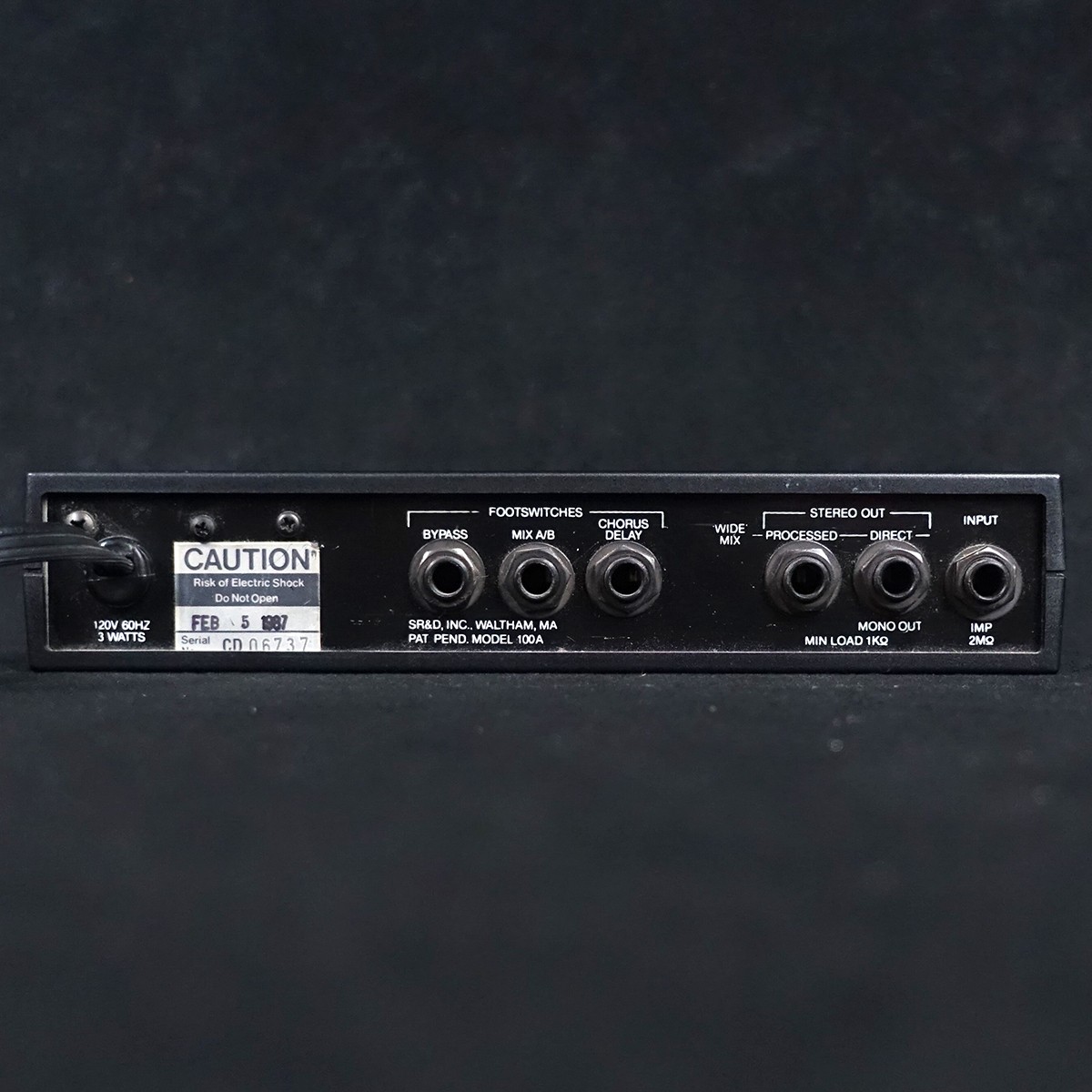 Rockman Stereo Chorus/Delay Model 100A Used Chorus