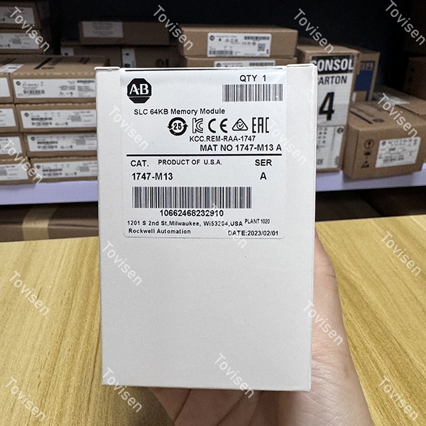 Allen-Bradley 1747-M13 64K Words Program Backup Storage Module Free Shipping
