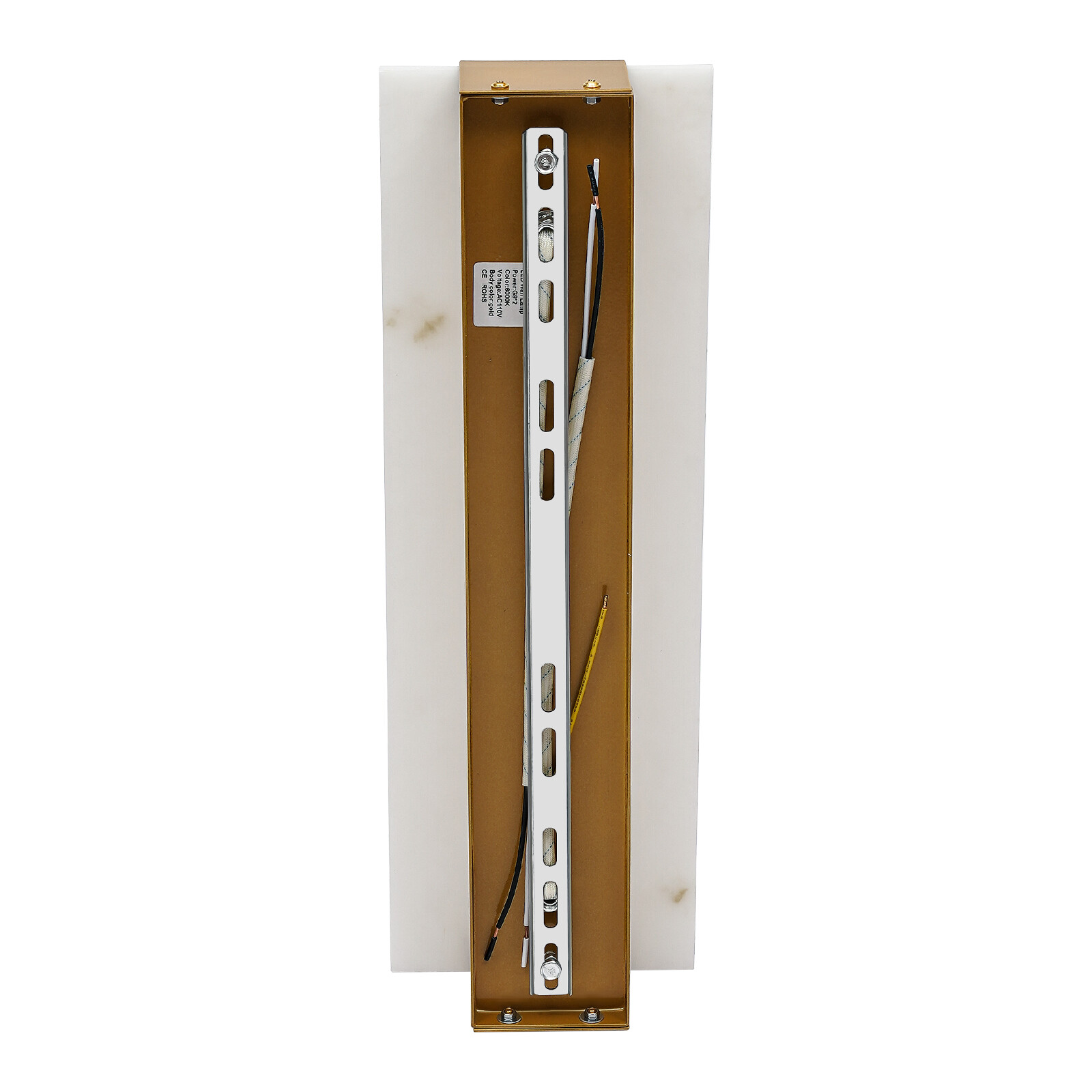 Rectangular G9 Light Wall Lamp Hand-Carved Alabaster Sconce Bedroom Kitchen US