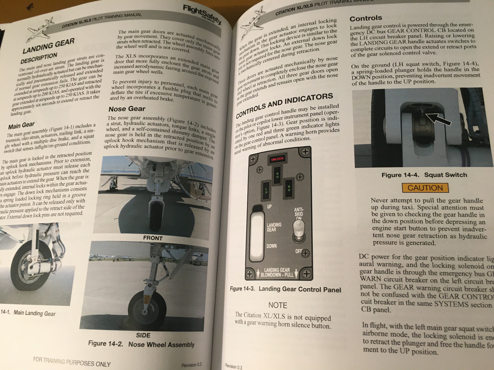 Citation XL/XLS Pilot Training Manual