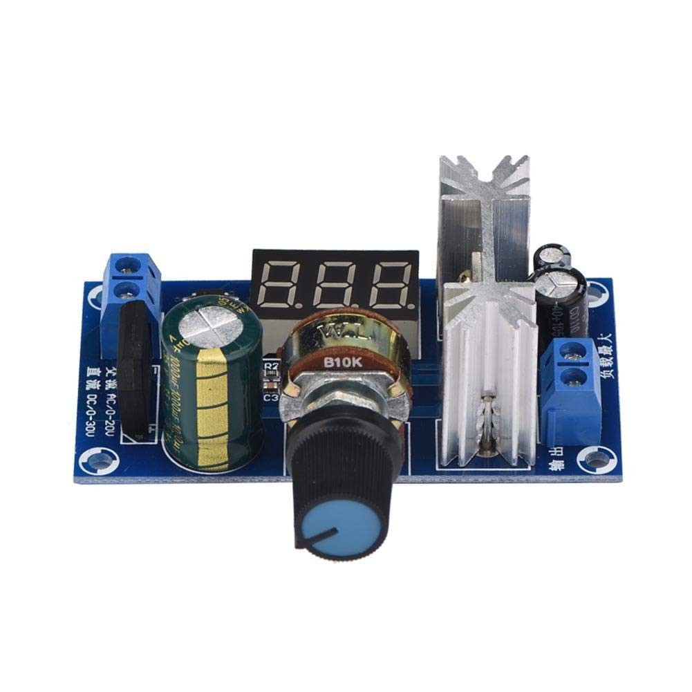 Adjustable Voltage Regulator Regulator Module DC 3-30V / AC 3-20V to DC 1.25V...