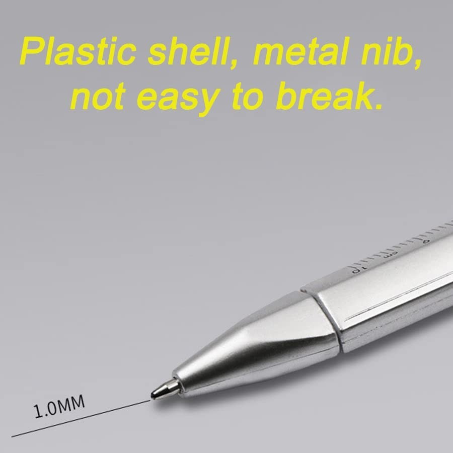 2 in 1 Vernier Caliper & Ballpoint Pen - Precision Tool for Engineers & Students