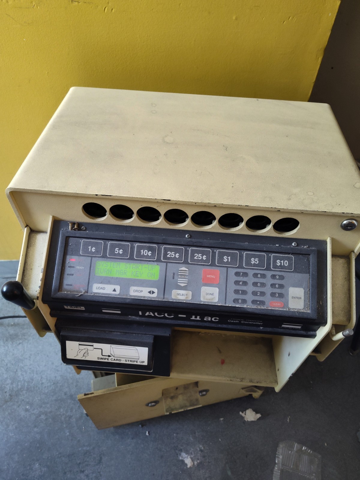 Tidel TACC IIa Time Delay Safe With Cords and Keys Working!