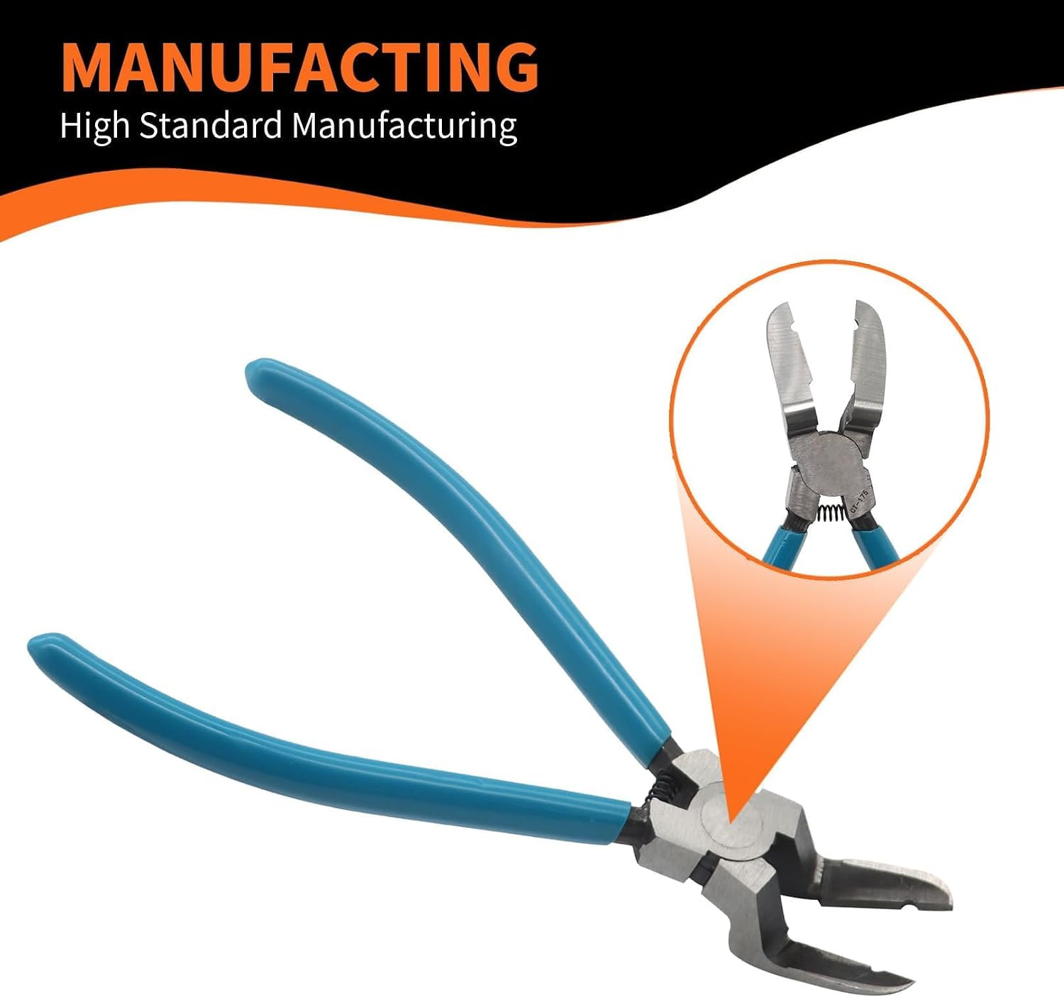 Mutipurpose Diagonal Cutting Pliers, Wire Flush Cutters Stripper, Car Trim