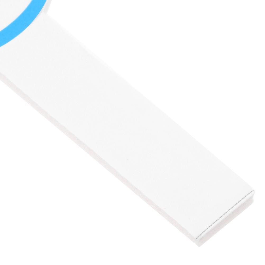 6Pcs Single Side Blank Writable Scoreboards for Handheld Auctions Supply