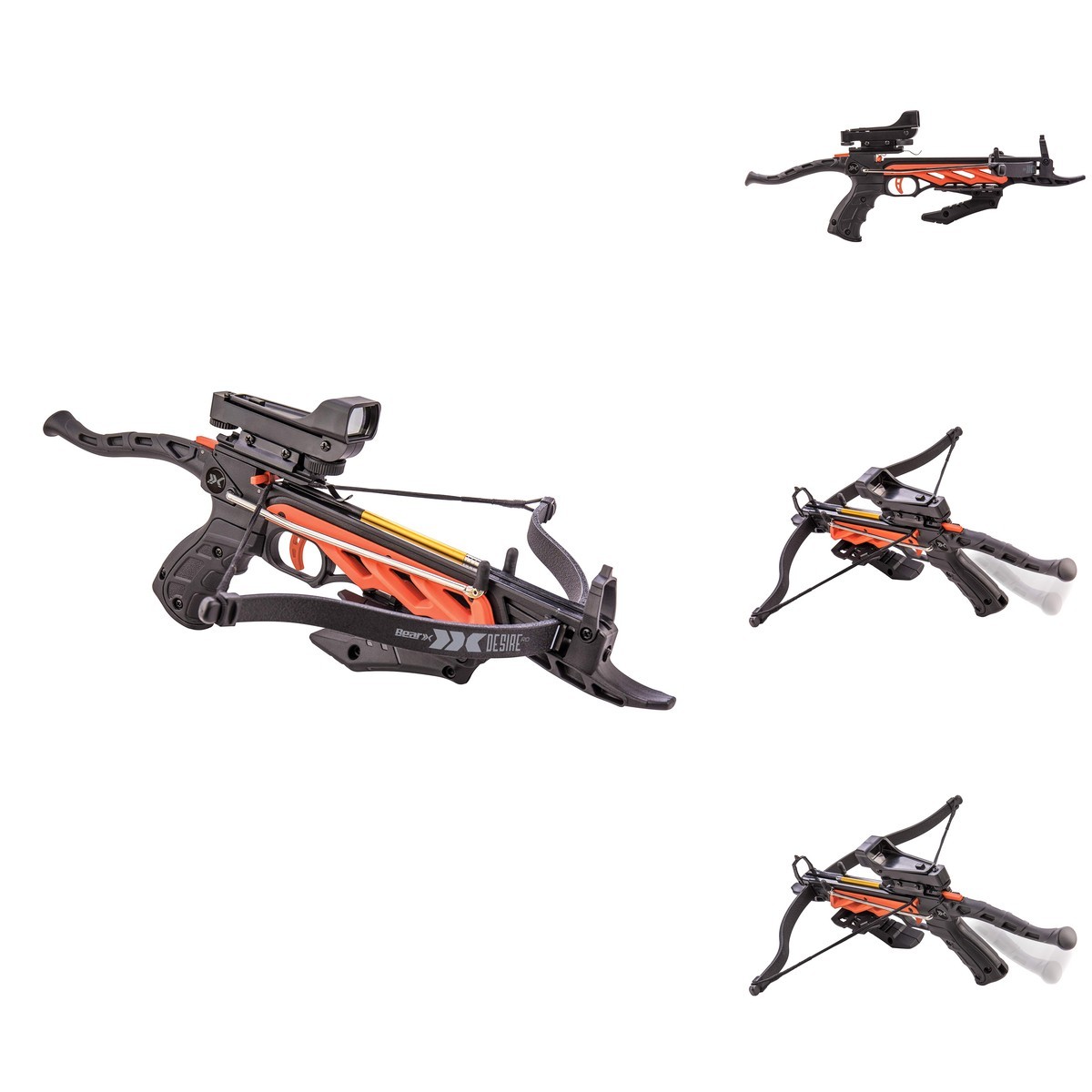 Bear X Desire Rd Self-Cocking Crossbow Red Dot Sight 3 Premium Bolts Black One