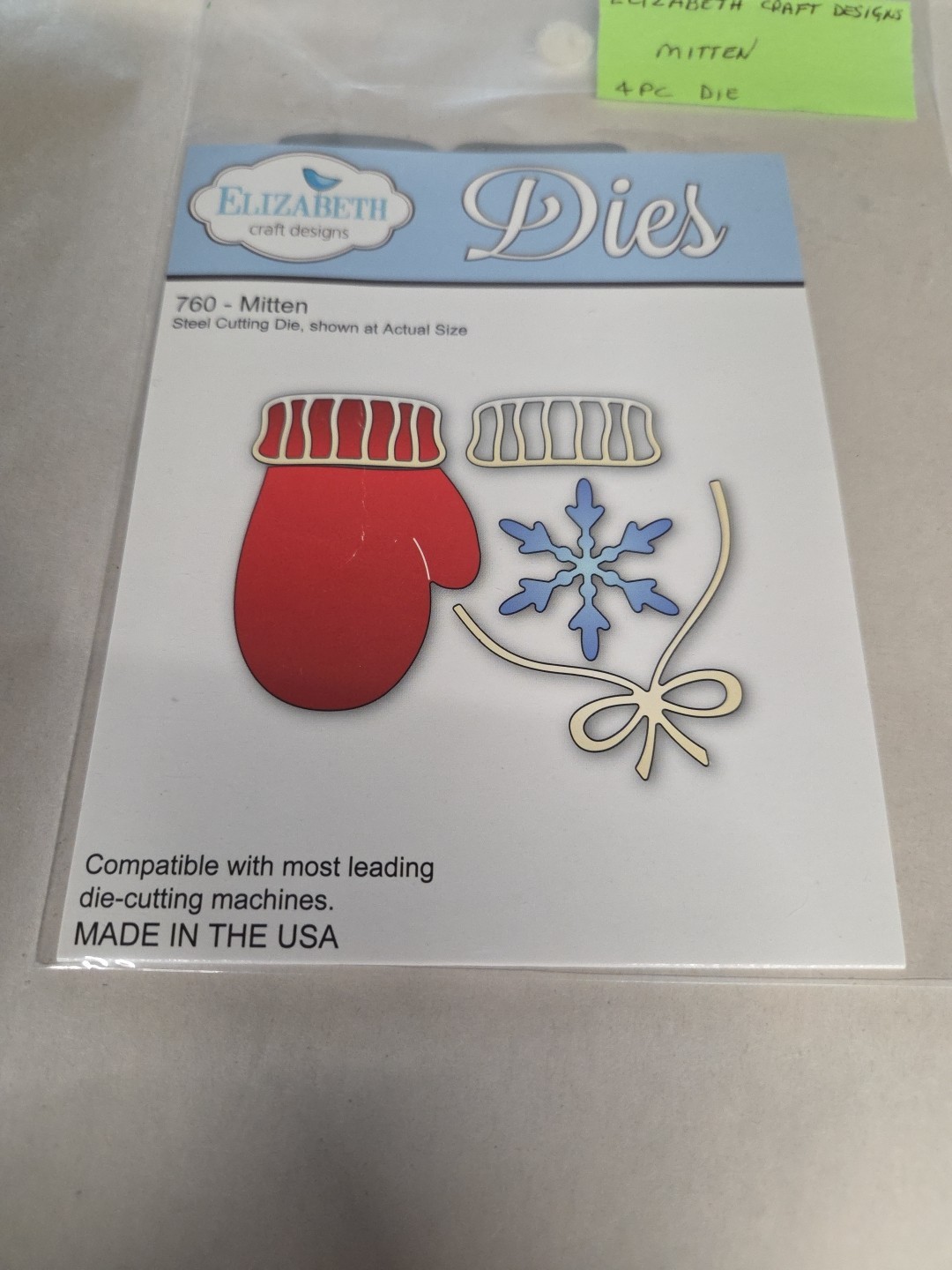 Elizabeth Craft designs Mitten