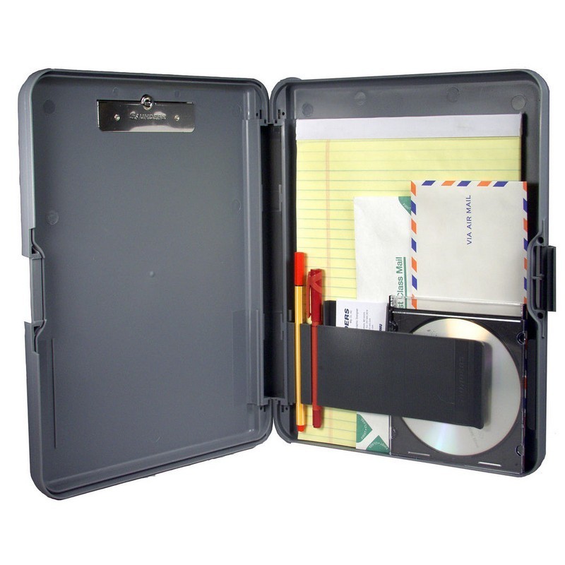 Saunders 00470 WorkMate Plastic Storage Clipboard, Letter/A4 Size, Low Profile