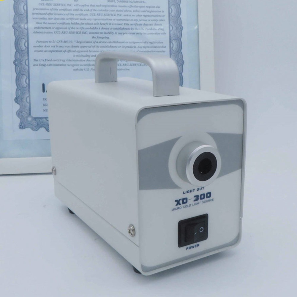 50W Xenon Fiber Optic Endoscope Microscope High Power Medical Cold Light Source