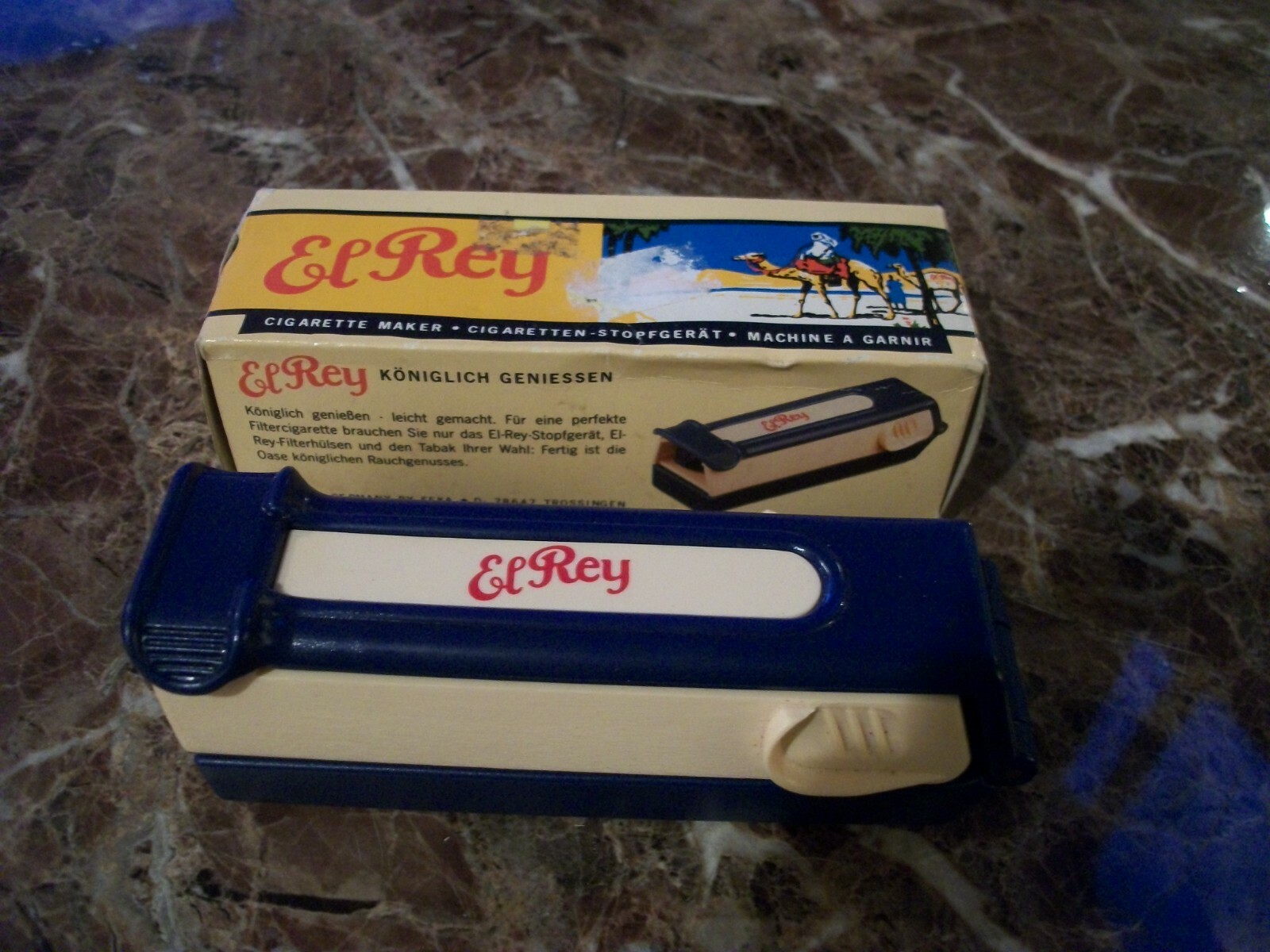 Vintage El Rey Hand Held Cigarette Maker