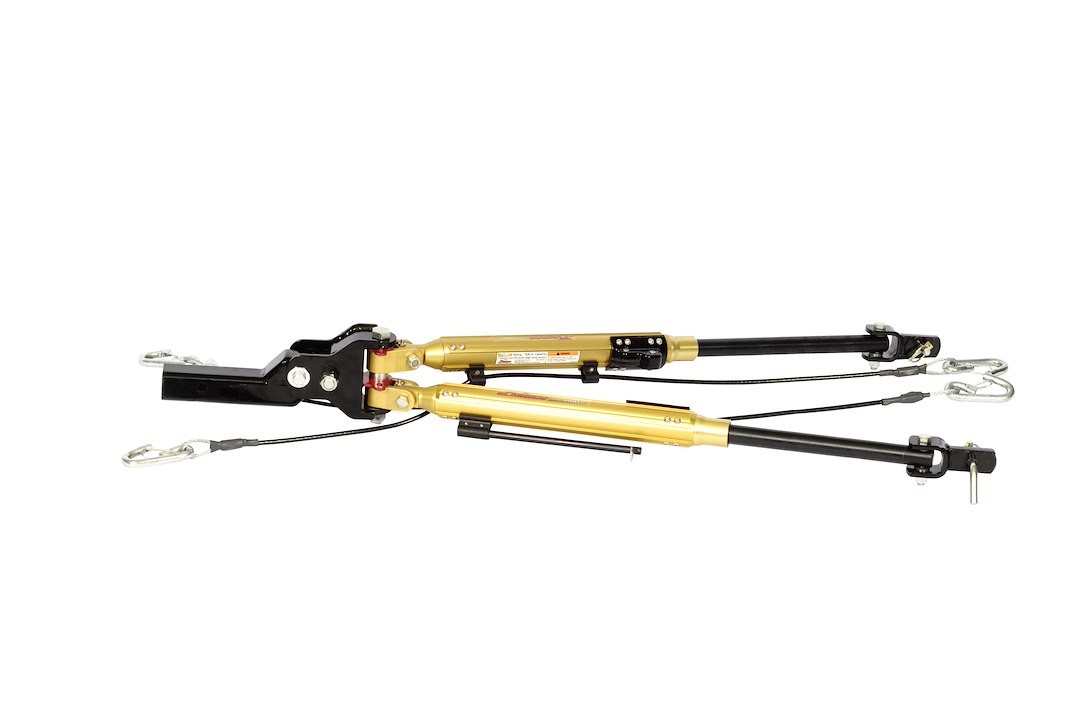 Tow Bar | Class III |7500 lb | 2Receiver | Safety Chains