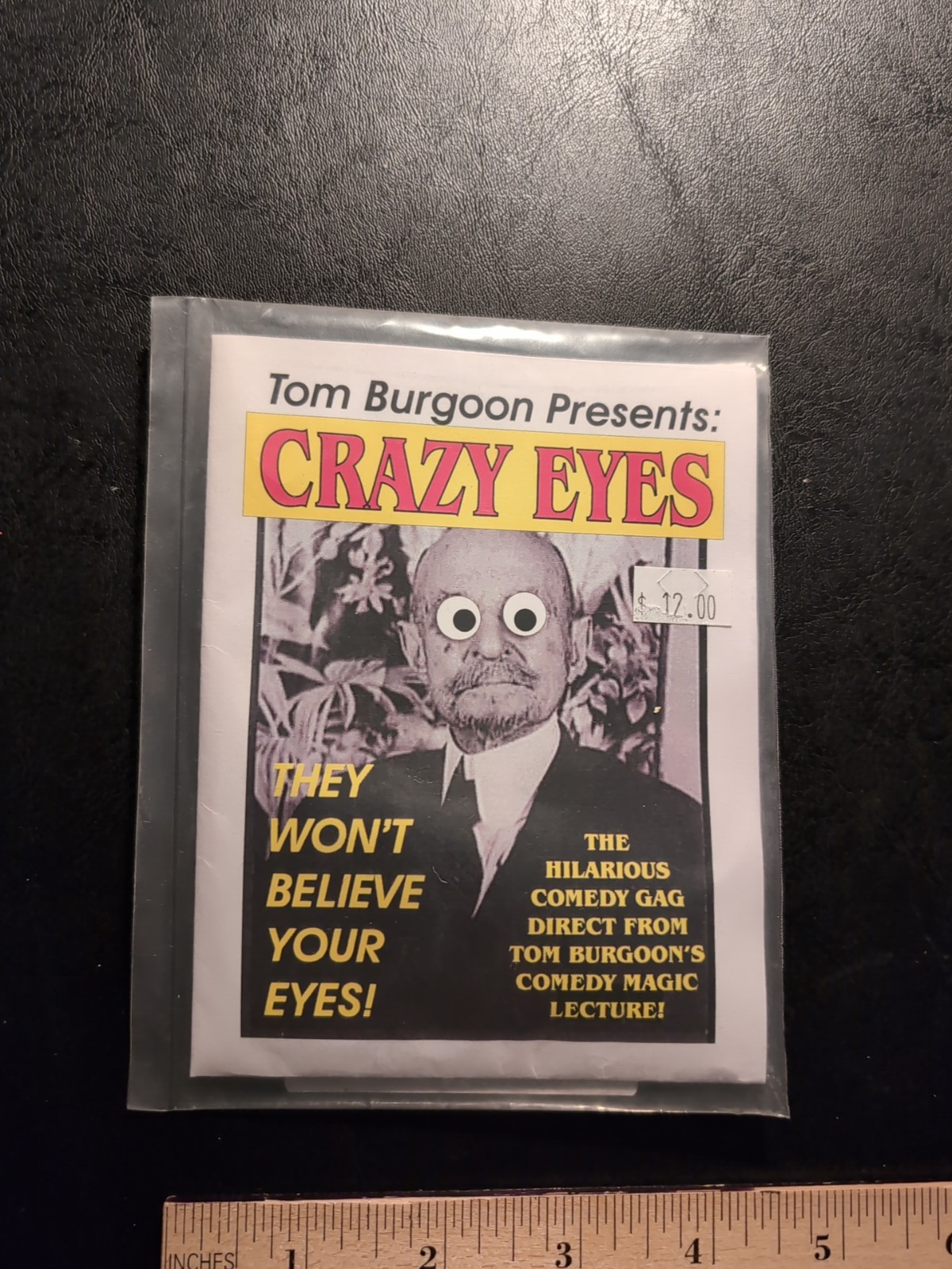 CRAZY EYES Tom Burgoon Magic Trick Comedy Gag Joke