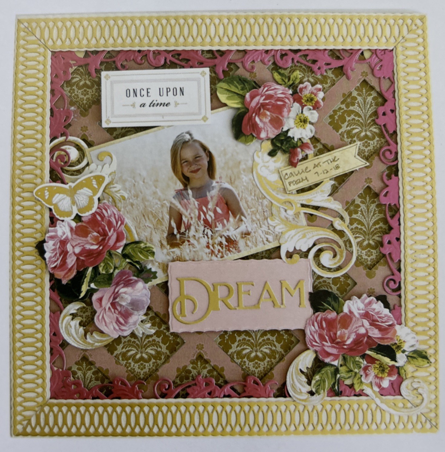Anna Griffin Crop At Home Border Dies