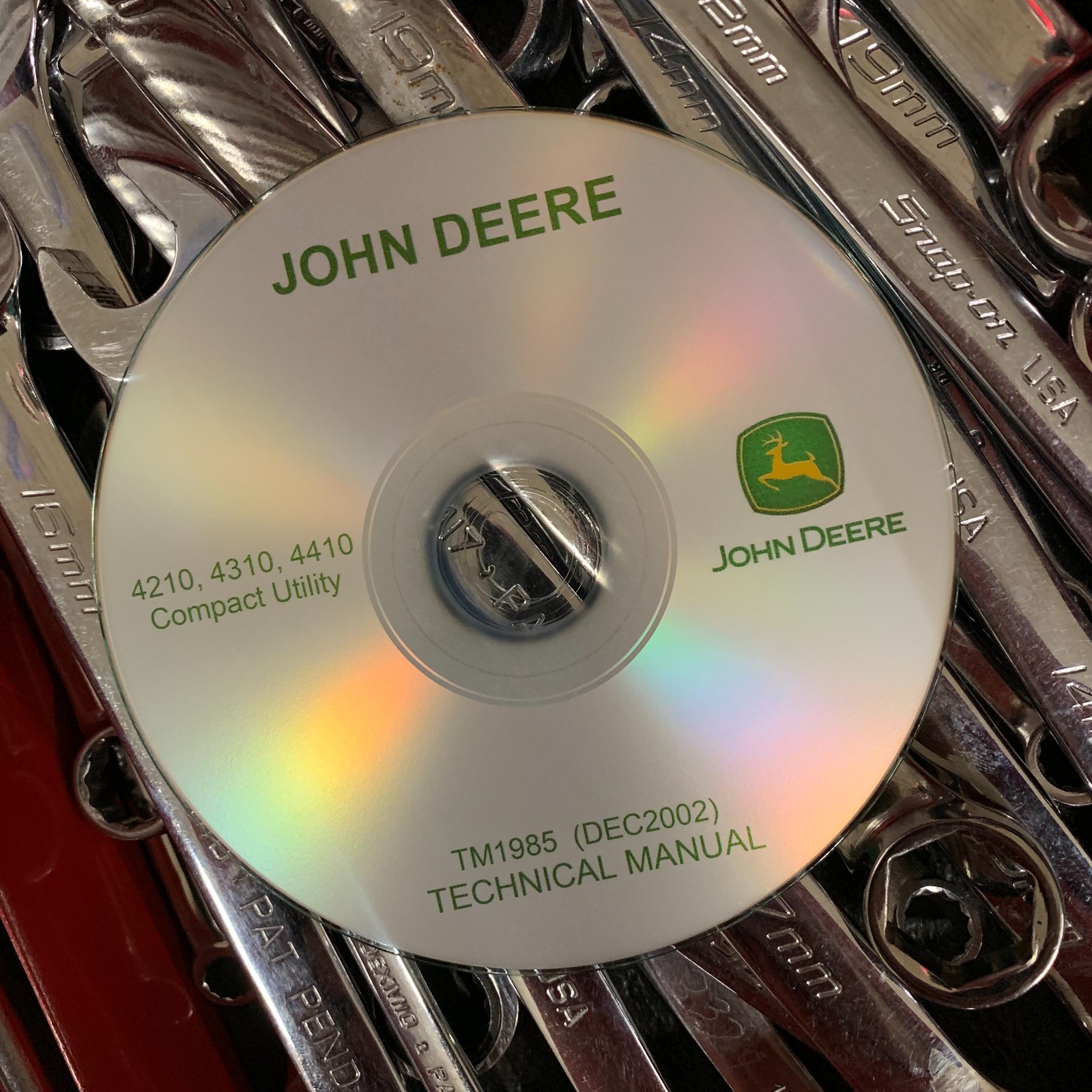 John Deere 4210 4310 4410 Compact Tractor Tech Service Repair Manual TM1985