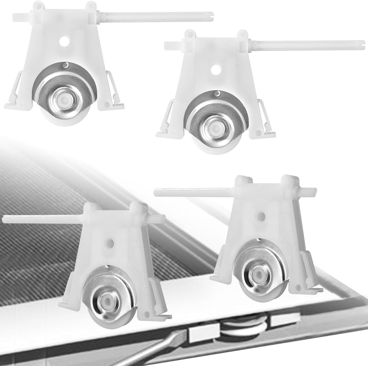 4 Pack Lower Sliding Screen Door Rollers Fits Andersen 1997310 1-1/4" POM