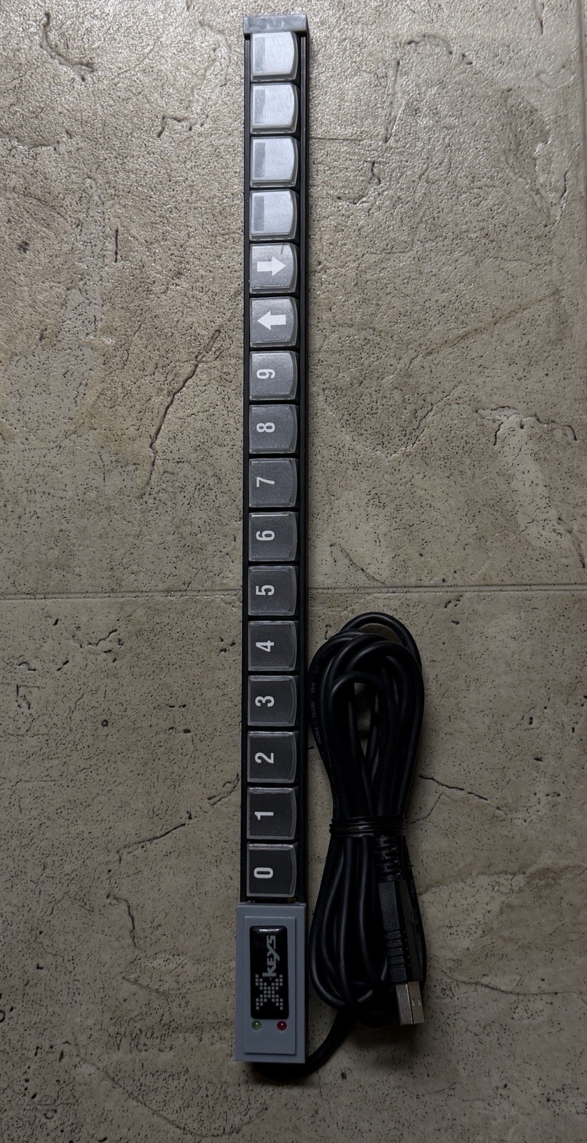 X-keys USB Stick Keys Programmable Keyboard 16 Key