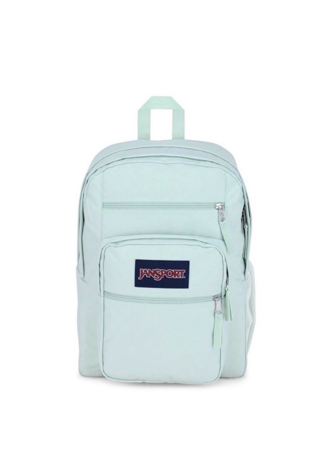 NWT JanSport Big Student Backpack Faded Sage Green 15" Laptop School Bag - XL