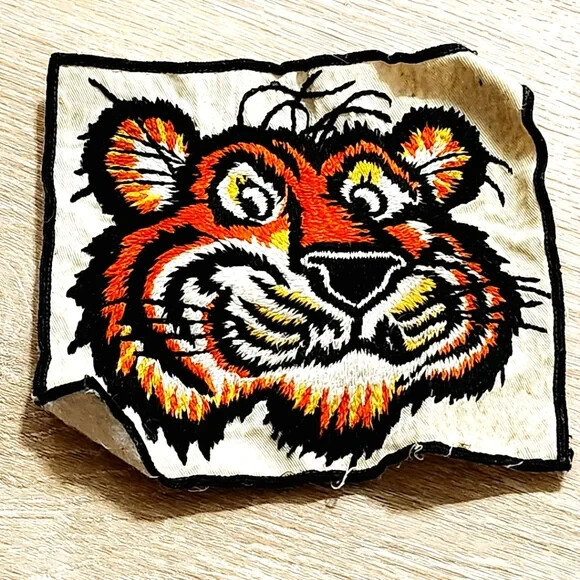 Esso Tiger Tank Gas Oil Gasoline 6" Patch Trucker Iron On 70s