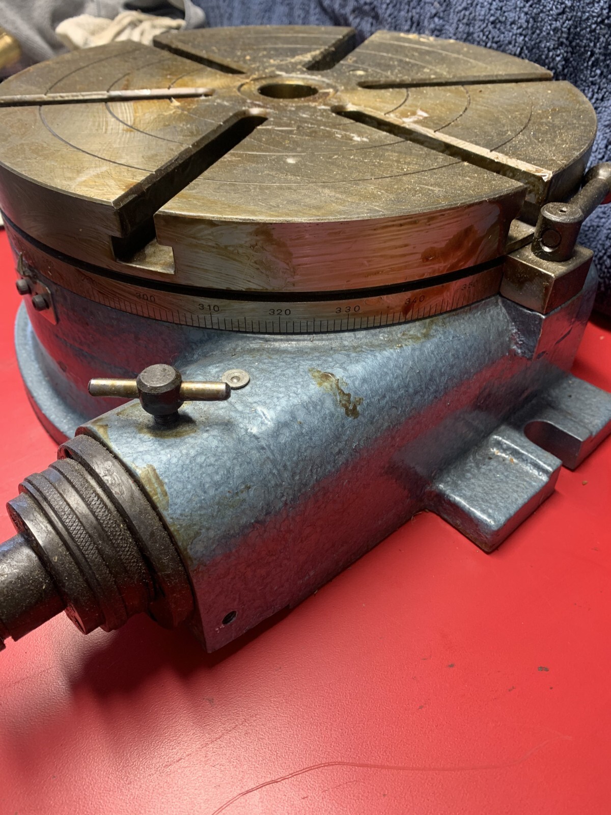 12" TOOLMEX Precision Horizontal Rotary Table (NEW) Made in Poland