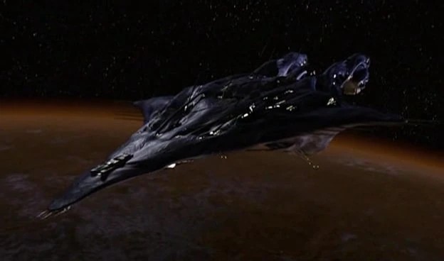 Stargate Wraith Cruiser 3d Resin Print 8.5"
