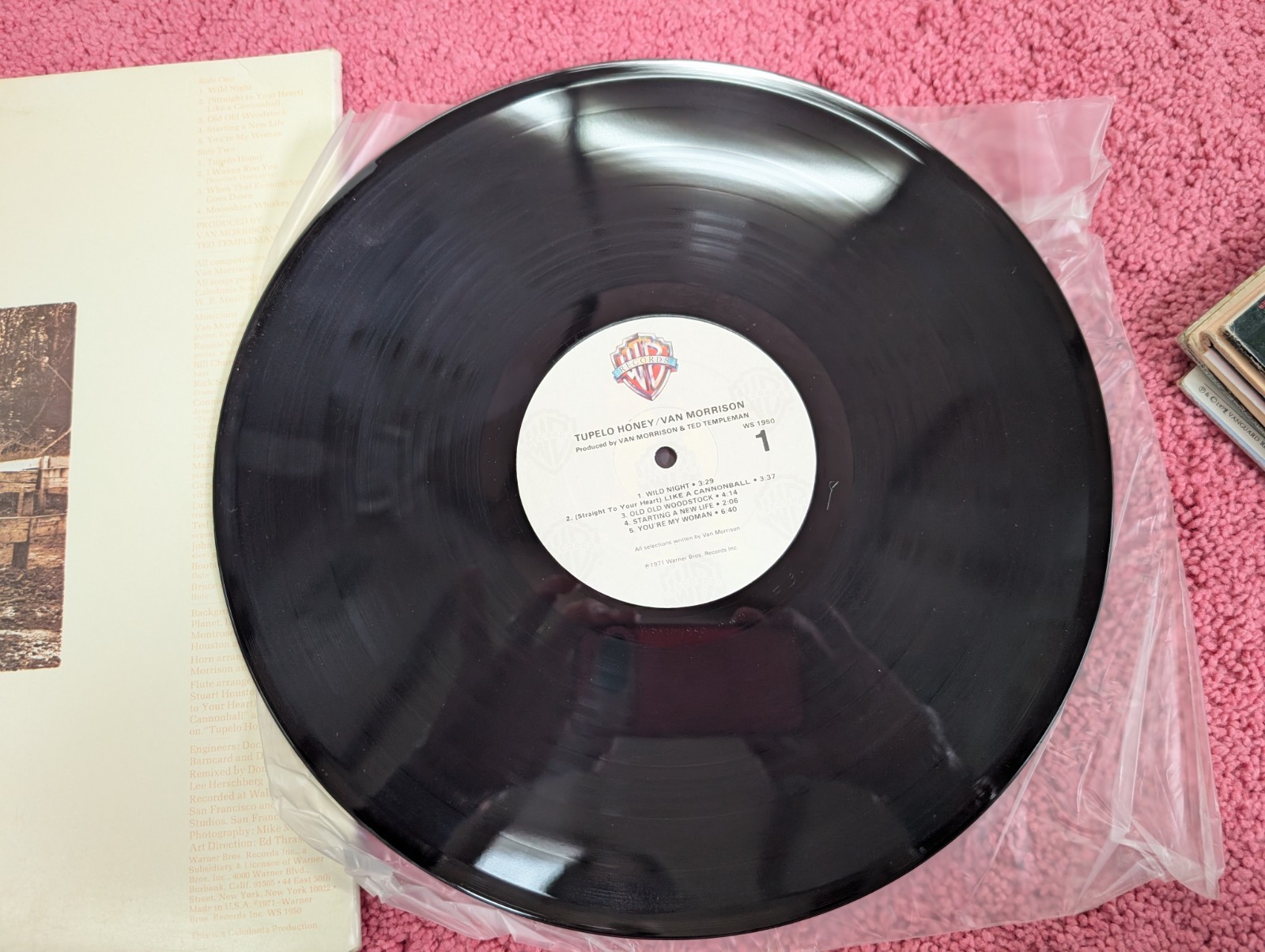 VAN MORRISON - TUPELO HONEY - 1971 - VINYL RECORD