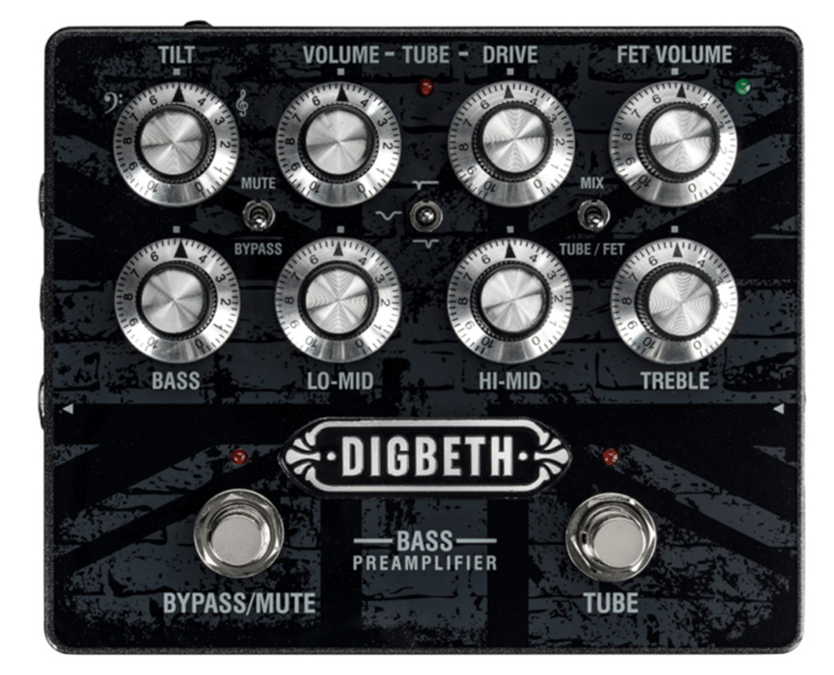 Laney Digbeth Series Bass Guitar Preamp Pedal