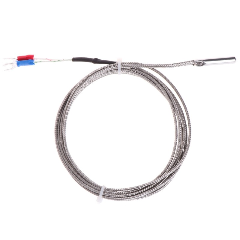 2m K-Type Thermocouple Temperature Sensor 0-600�� 5*30mm Probe Stainless Steel