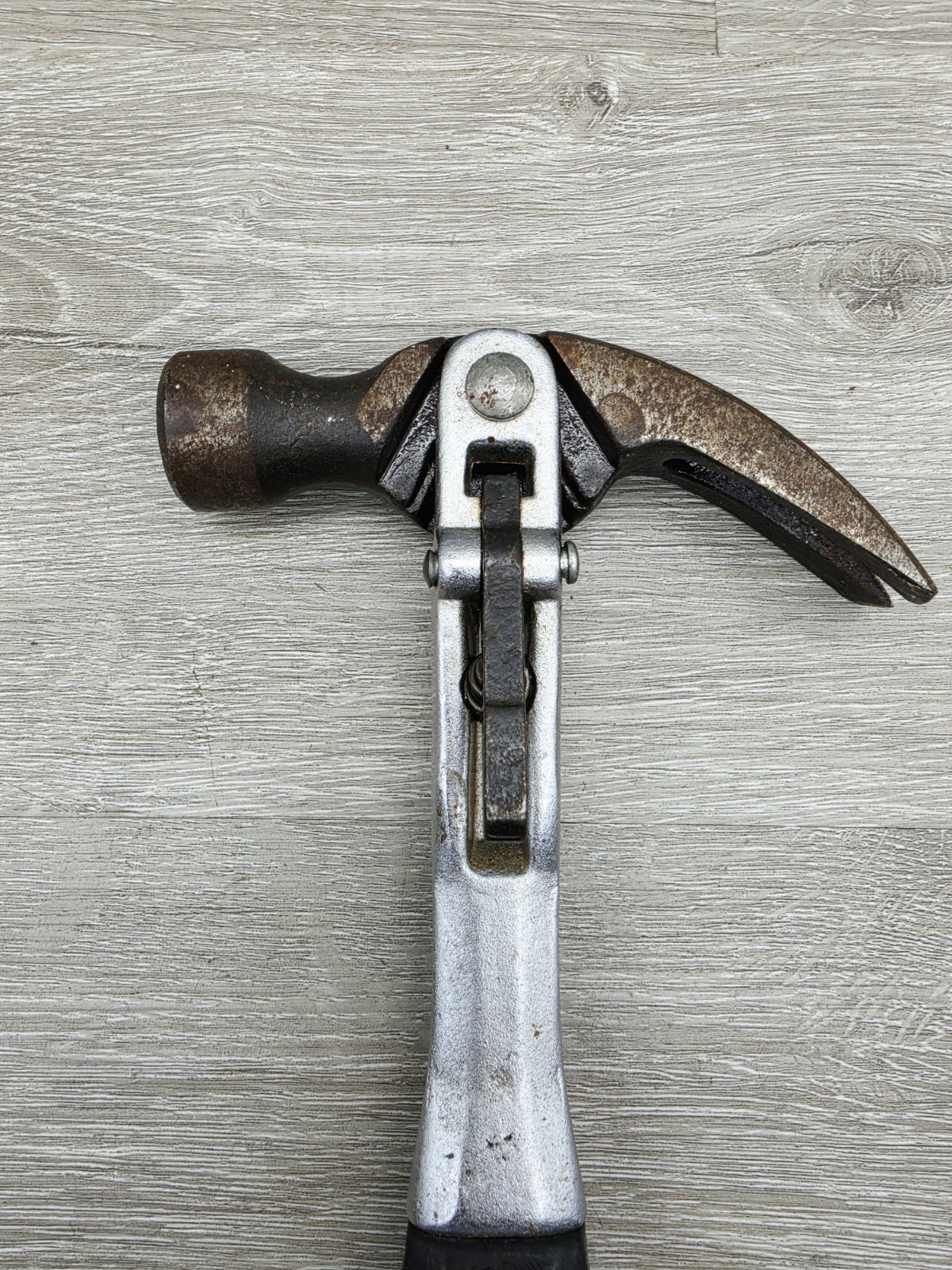 Vintage Adjustable Head Claw Hammer - 12 Inch