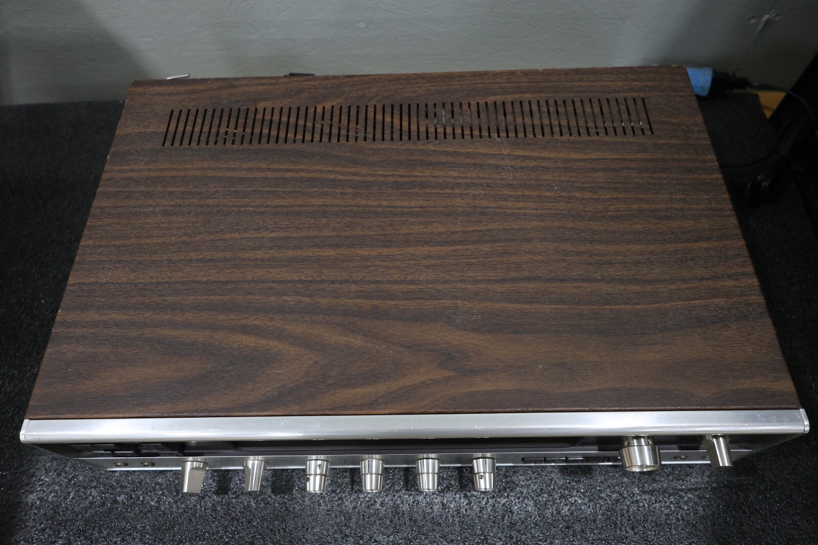 Lafayette Stereo Receiver Model LR-440 LIGHTS UP- Working
