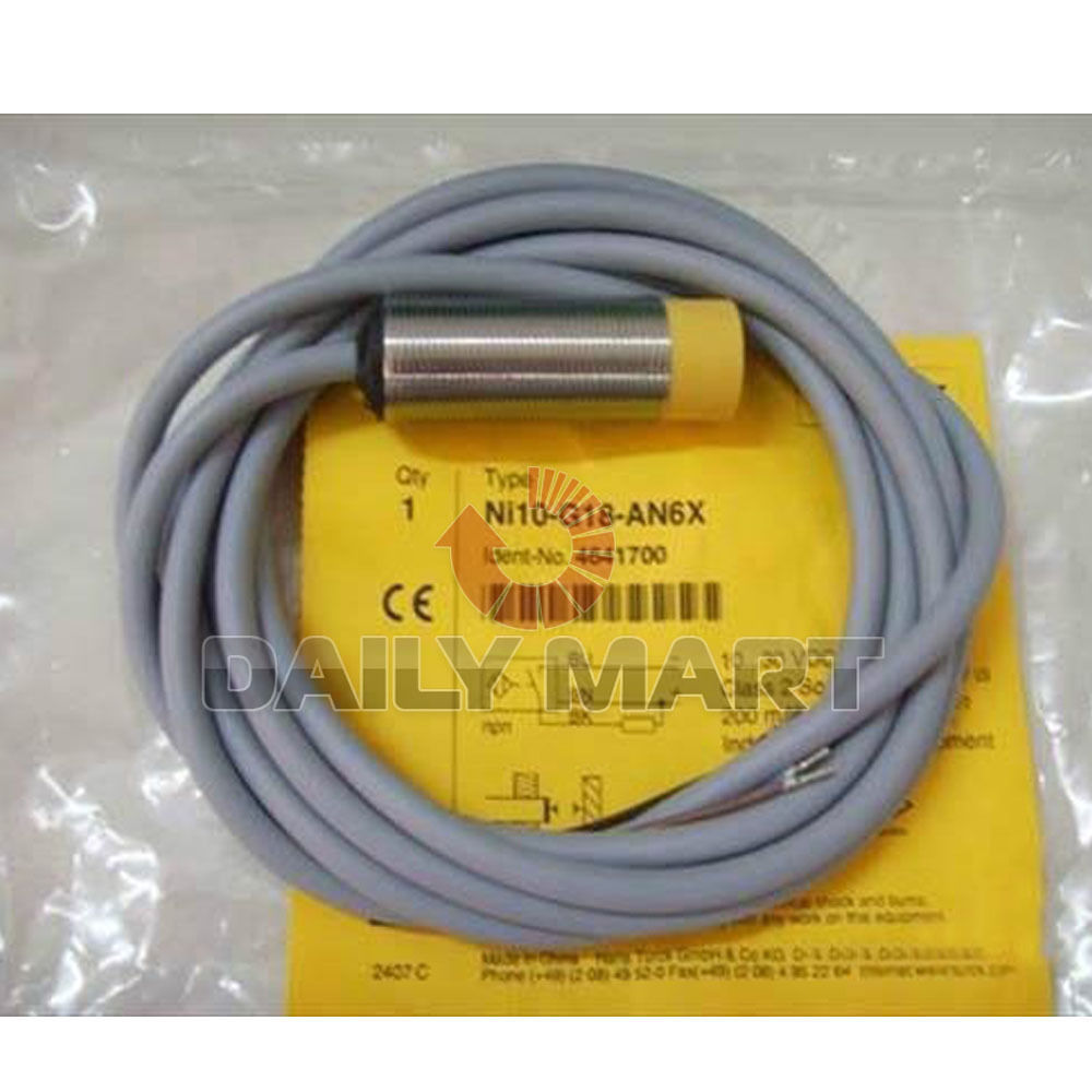 NEW Turck NI10-G18-AN6X Inductive Proximity General Purpose Sensor 10-30V DC