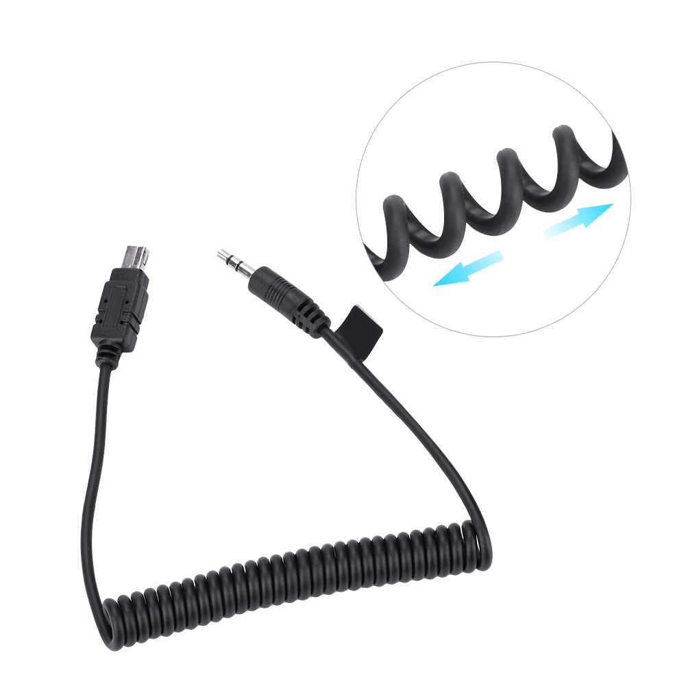 (3.5mm-N3)MC-DC2 Shutter Cable 0.5m Camera Remote Shutter Release Connecting BEA